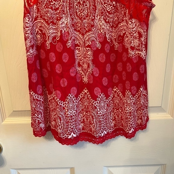 Patrons of Peace Red Tank Top Size XS - Picture 6 of 7